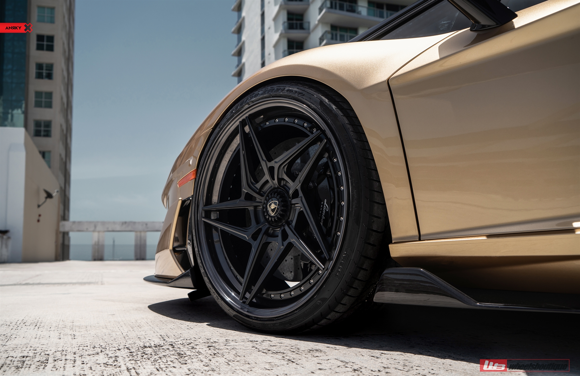 Lamborghini Aventador SVJ Roadster | | on ANRKY S3-X3 | Satin Black