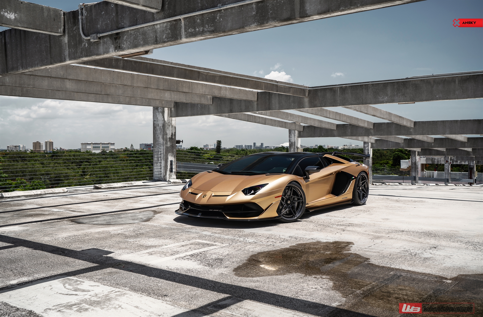 Lamborghini Aventador SVJ Roadster | | on ANRKY S3-X3 | Satin Black