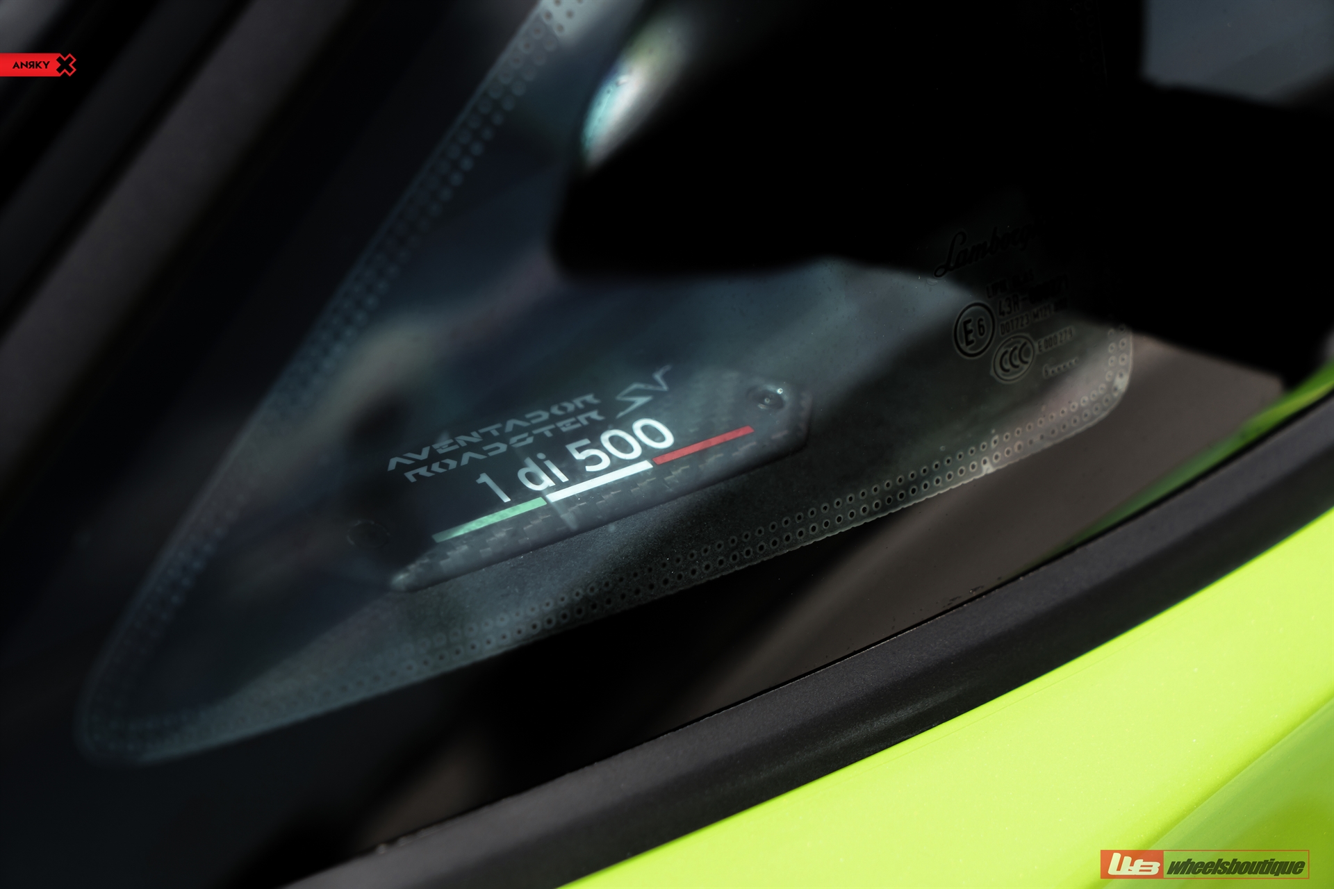 Lamborghini Aventador SV Roadster | | on ANRKY AN22 | Brushed Clear