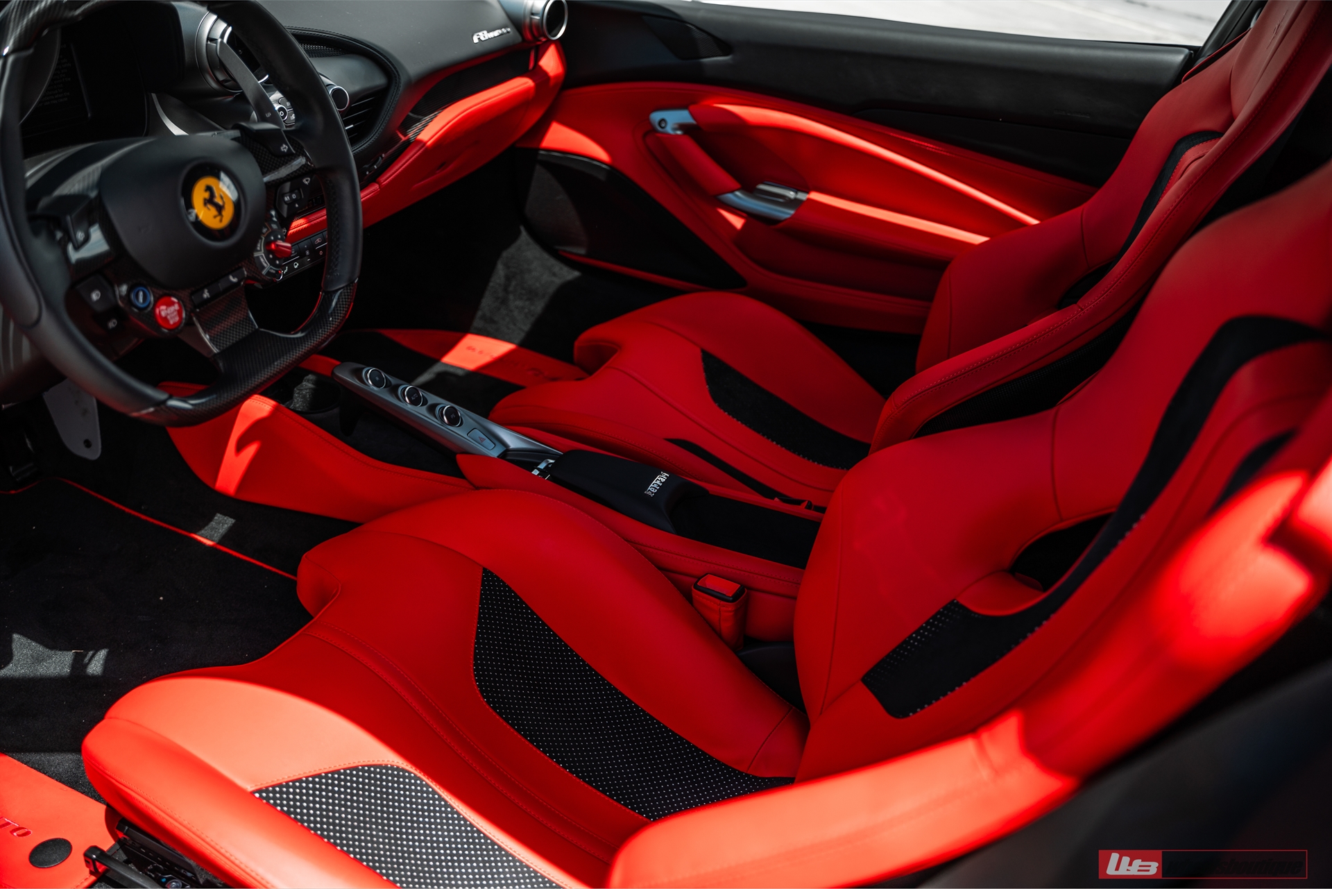 Ferrari F8 | Bianco Avus | on ANRKY AN12 | Mirror Polished Smoke