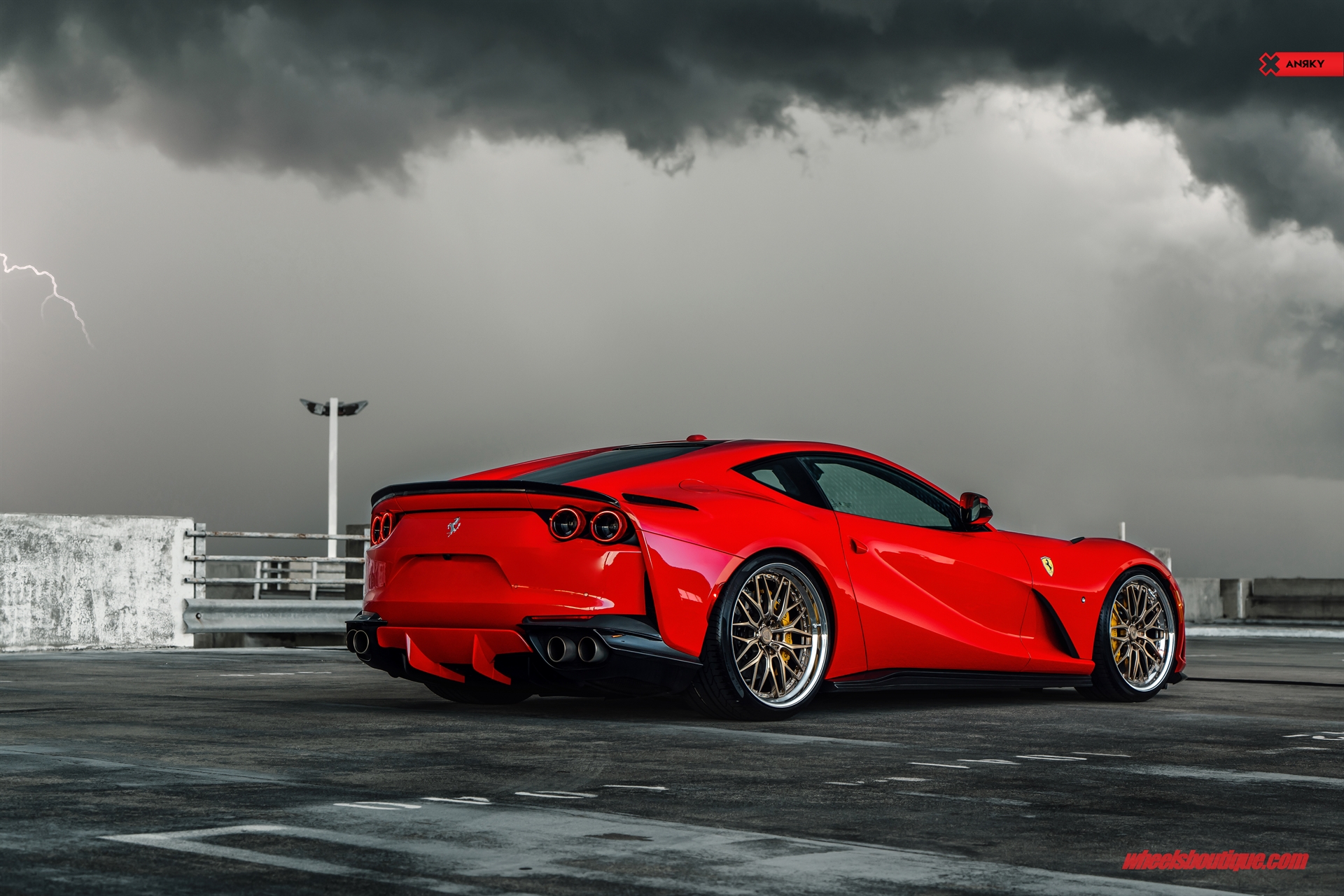 Novitec 812 | Rosso Corsa | on ANRKY RS1 | Polished Champagne