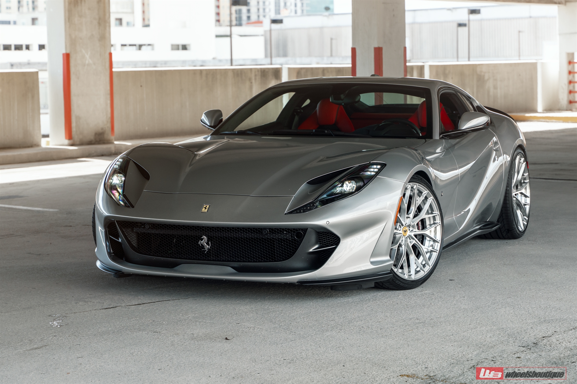 Ferrari 812 | Grigio Titanio | on ANRKY AN20 | Brushed Clear