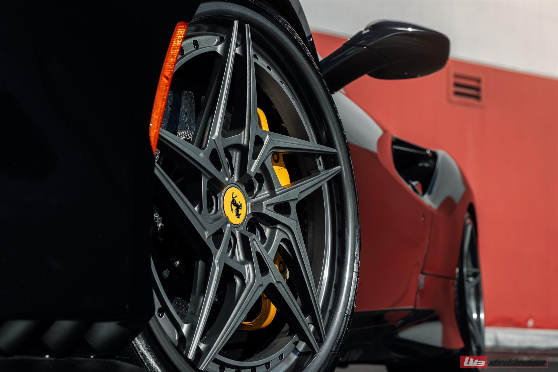 Ferrari F8 | Nero | on ANRKY S3-X3 | Satin Charcoal