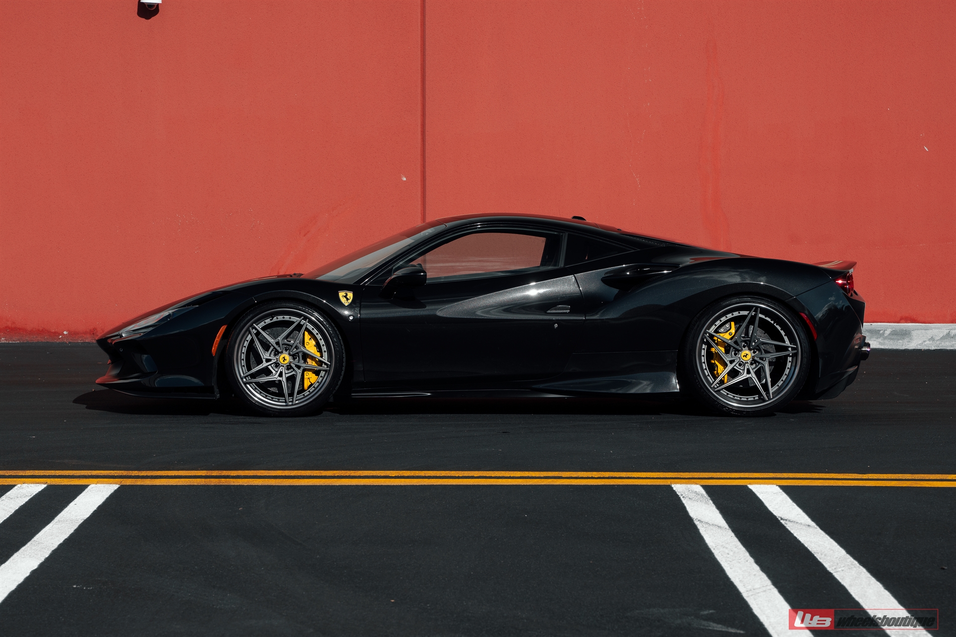 Ferrari F8 | Nero | on ANRKY S3-X3 | Satin Charcoal