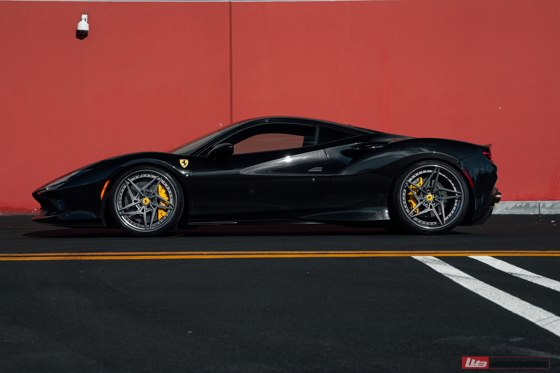 Ferrari F8 | Nero | on ANRKY S3-X3 | Satin Charcoal