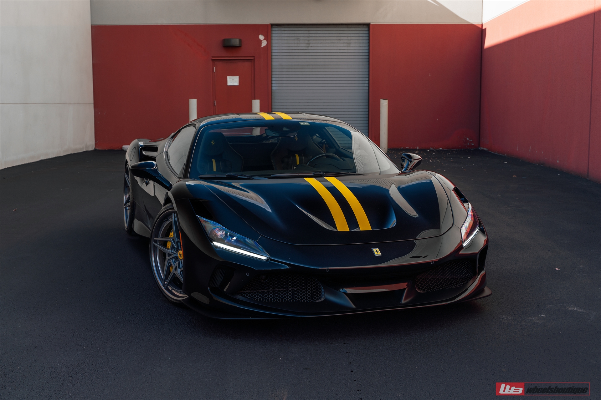Ferrari F8 | Nero | on ANRKY S3-X3 | Satin Charcoal