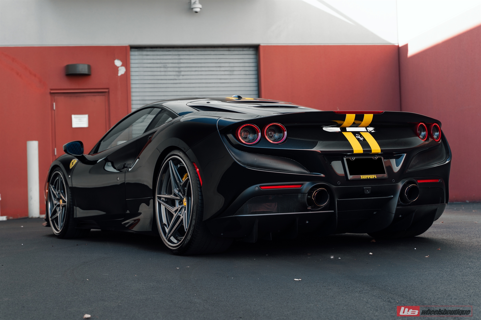 Ferrari F8 | Nero | on ANRKY S3-X3 | Satin Charcoal