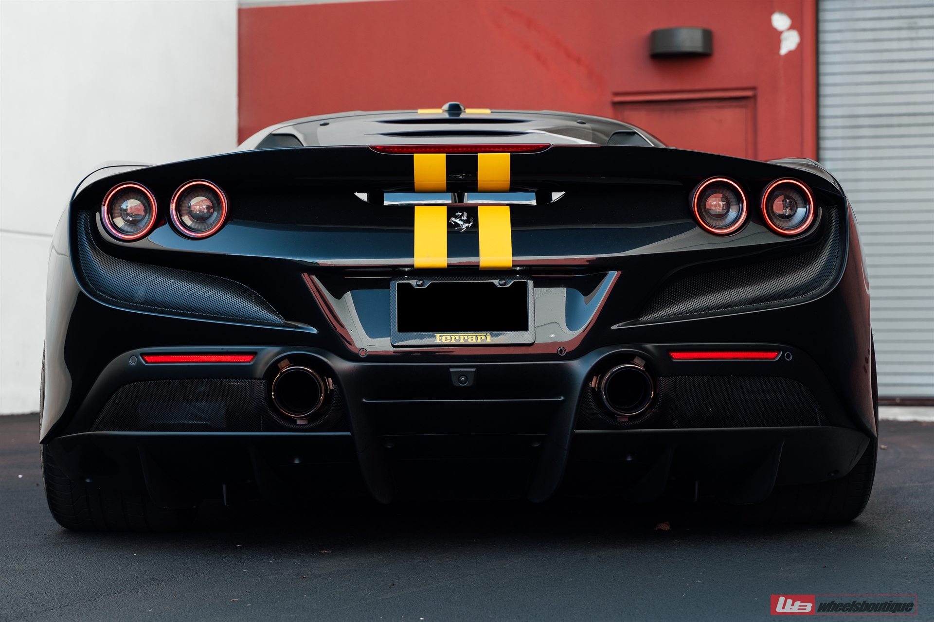 Ferrari F8 | Nero | on ANRKY S3-X3 | Satin Charcoal