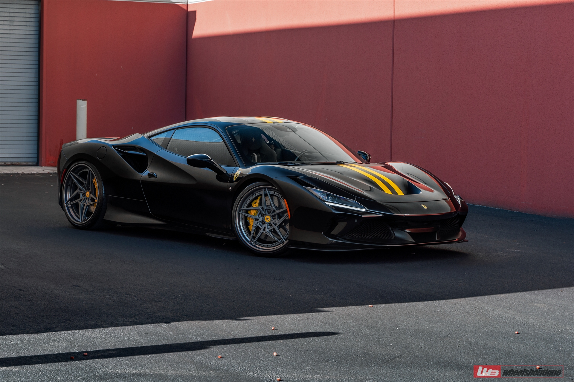 Ferrari F8 | Nero | on ANRKY S3-X3 | Satin Charcoal
