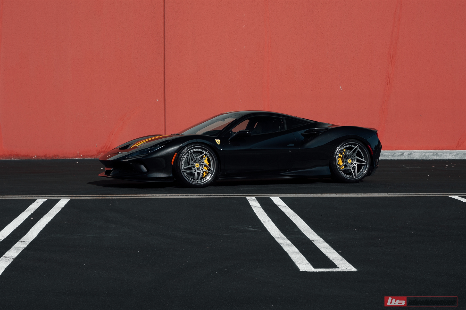 Ferrari F8 | Nero | on ANRKY S3-X3 | Satin Charcoal