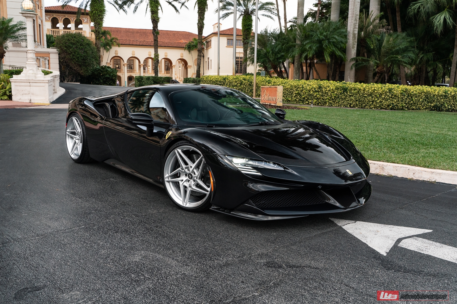Ferrari SF90 | Nero | on ANRKY S1-X3 | Brushed Clear
