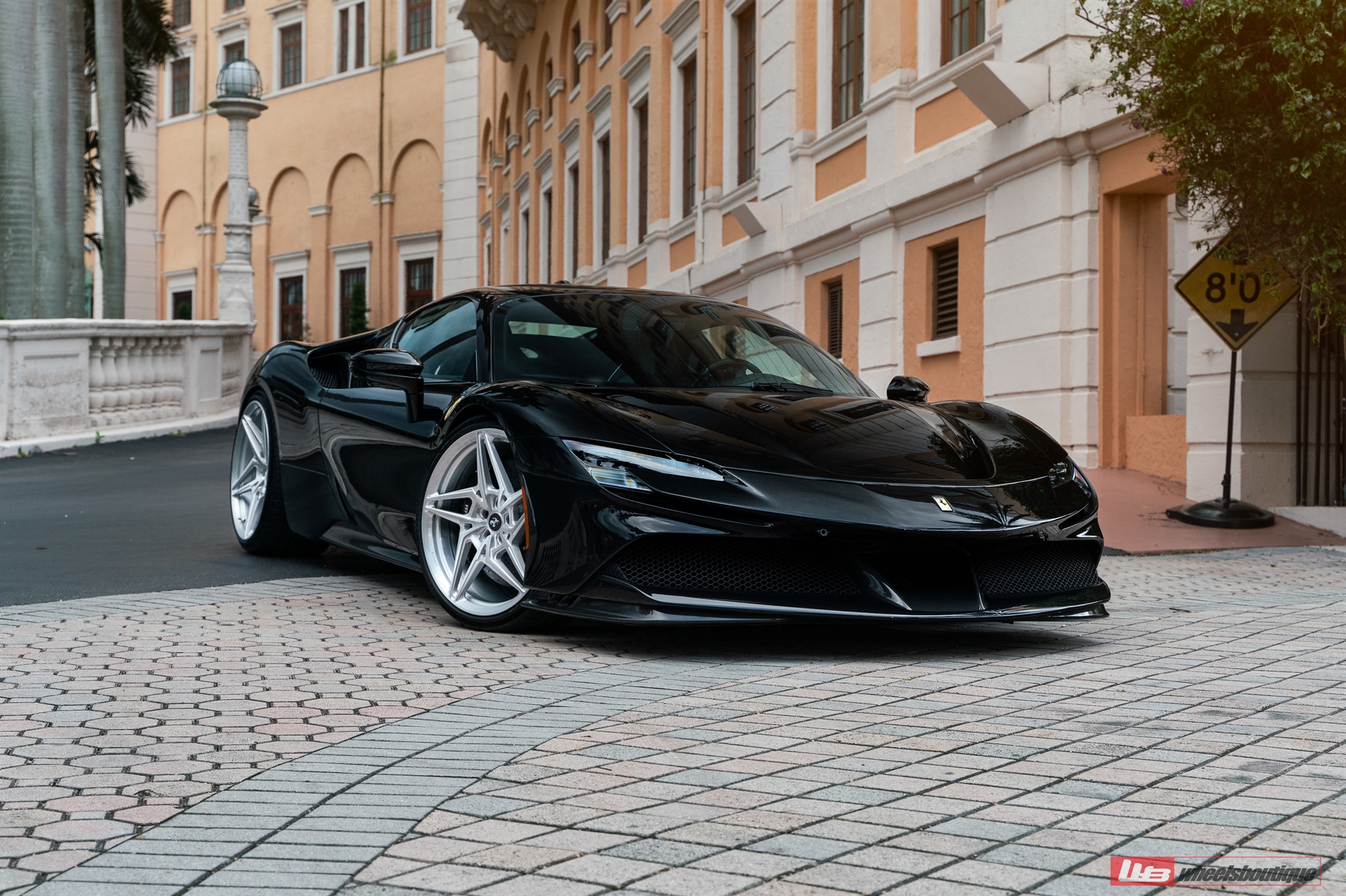 Ferrari SF90 | Nero | on ANRKY S1-X3 | Brushed Clear