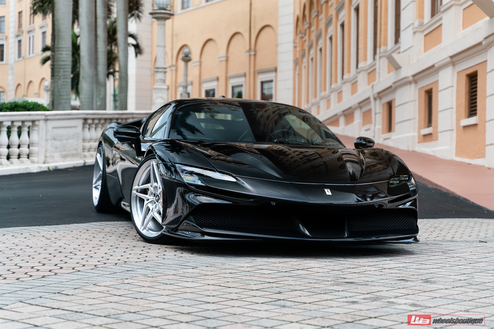 Ferrari SF90 | Nero | on ANRKY S1-X3 | Brushed Clear