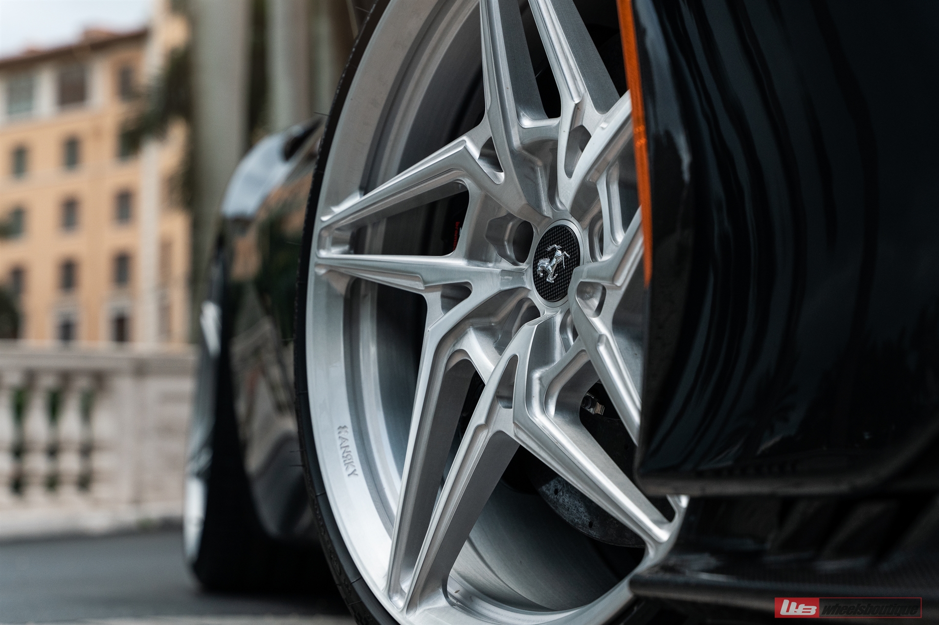 Ferrari SF90 | Nero | on ANRKY S1-X3 | Brushed Clear