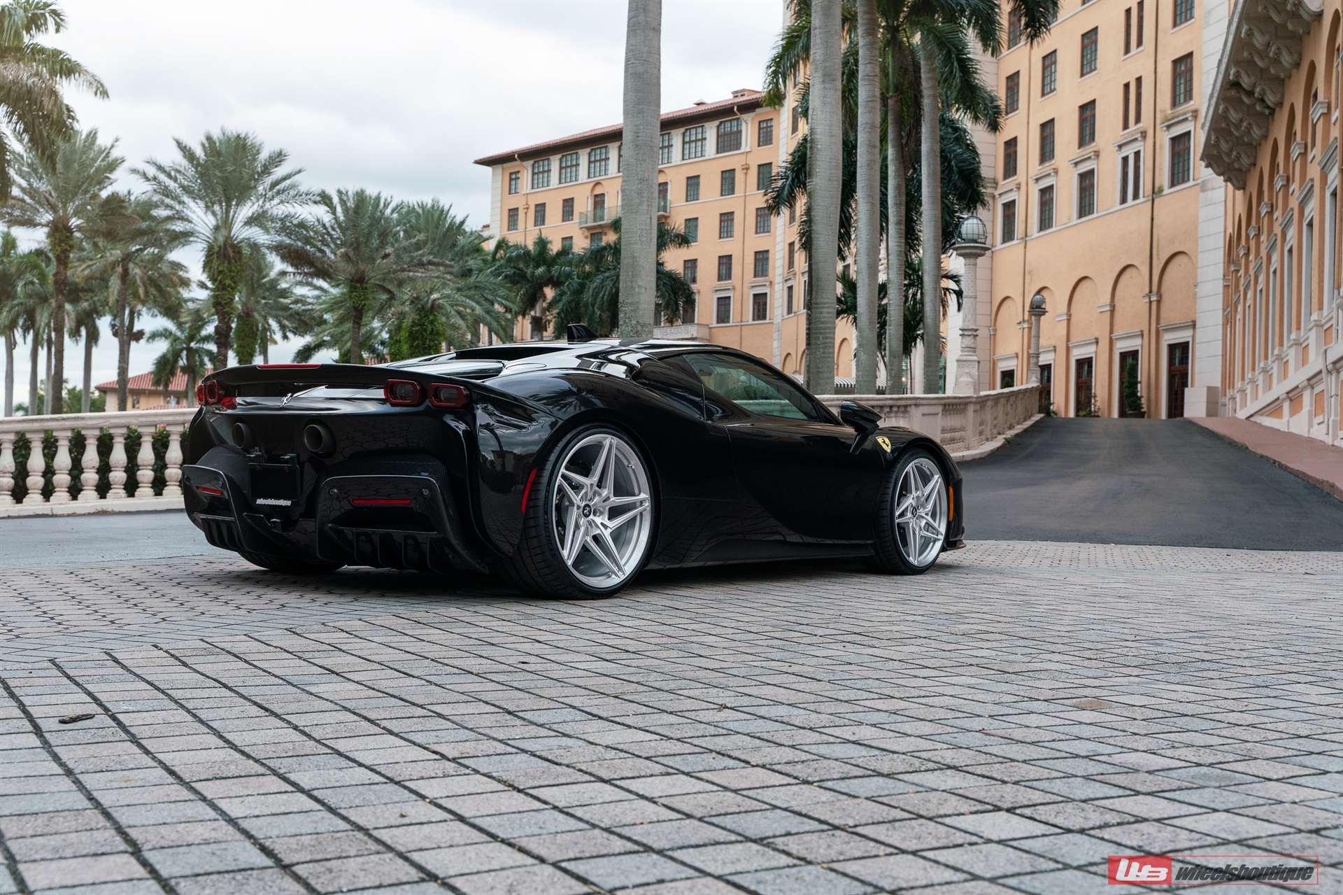Ferrari SF90 | Nero | on ANRKY S1-X3 | Brushed Clear