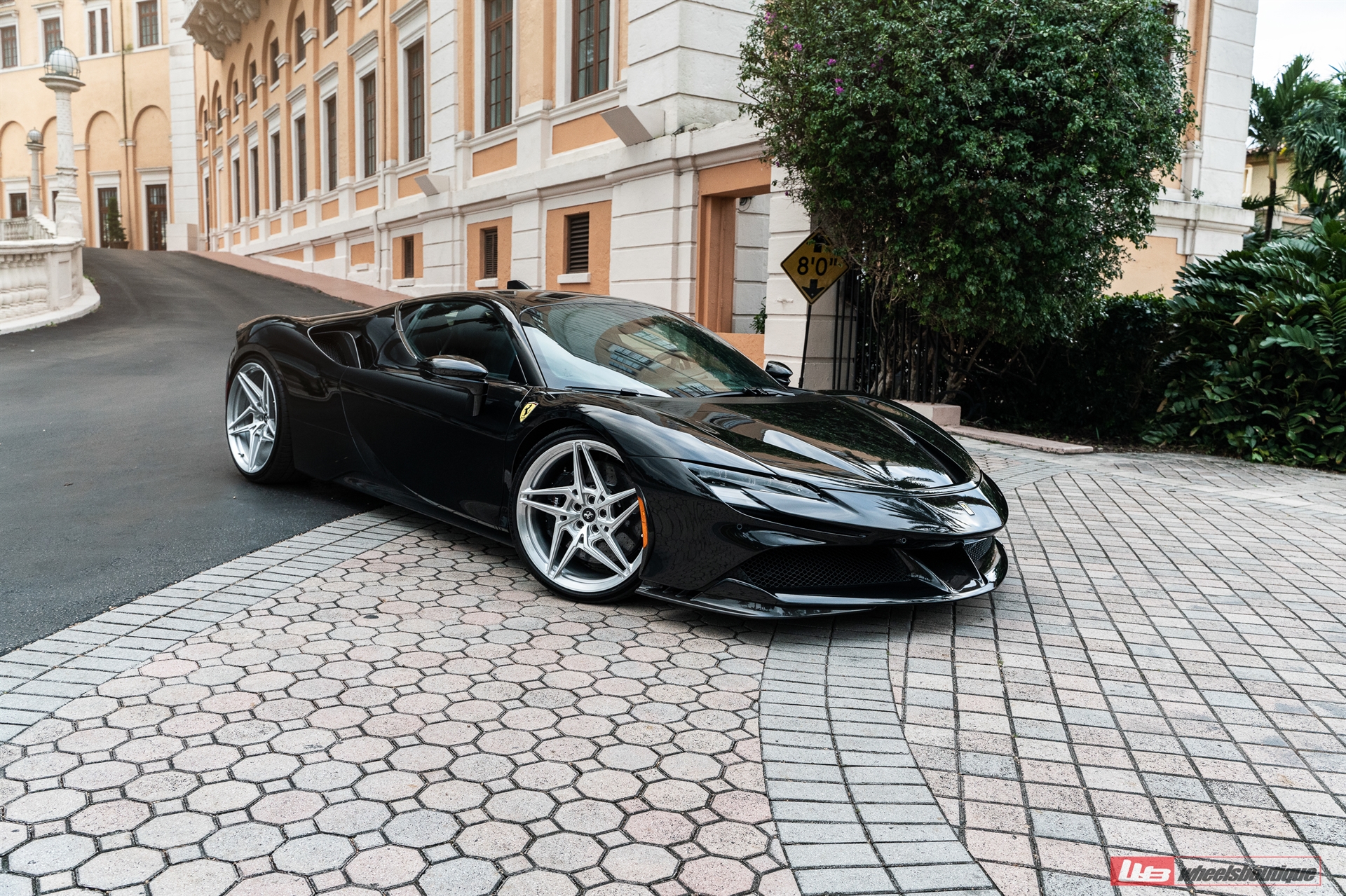 Ferrari SF90 | Nero | on ANRKY S1-X3 | Brushed Clear
