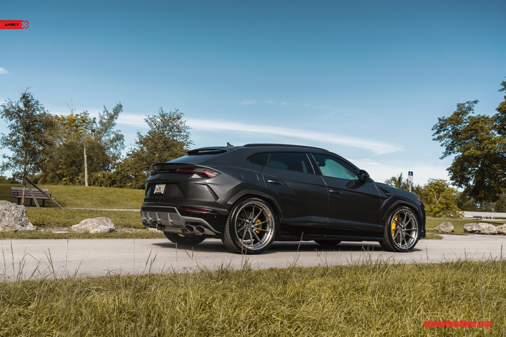 Lamborghini Urus | | on ANRKY AN30 | Satin Black