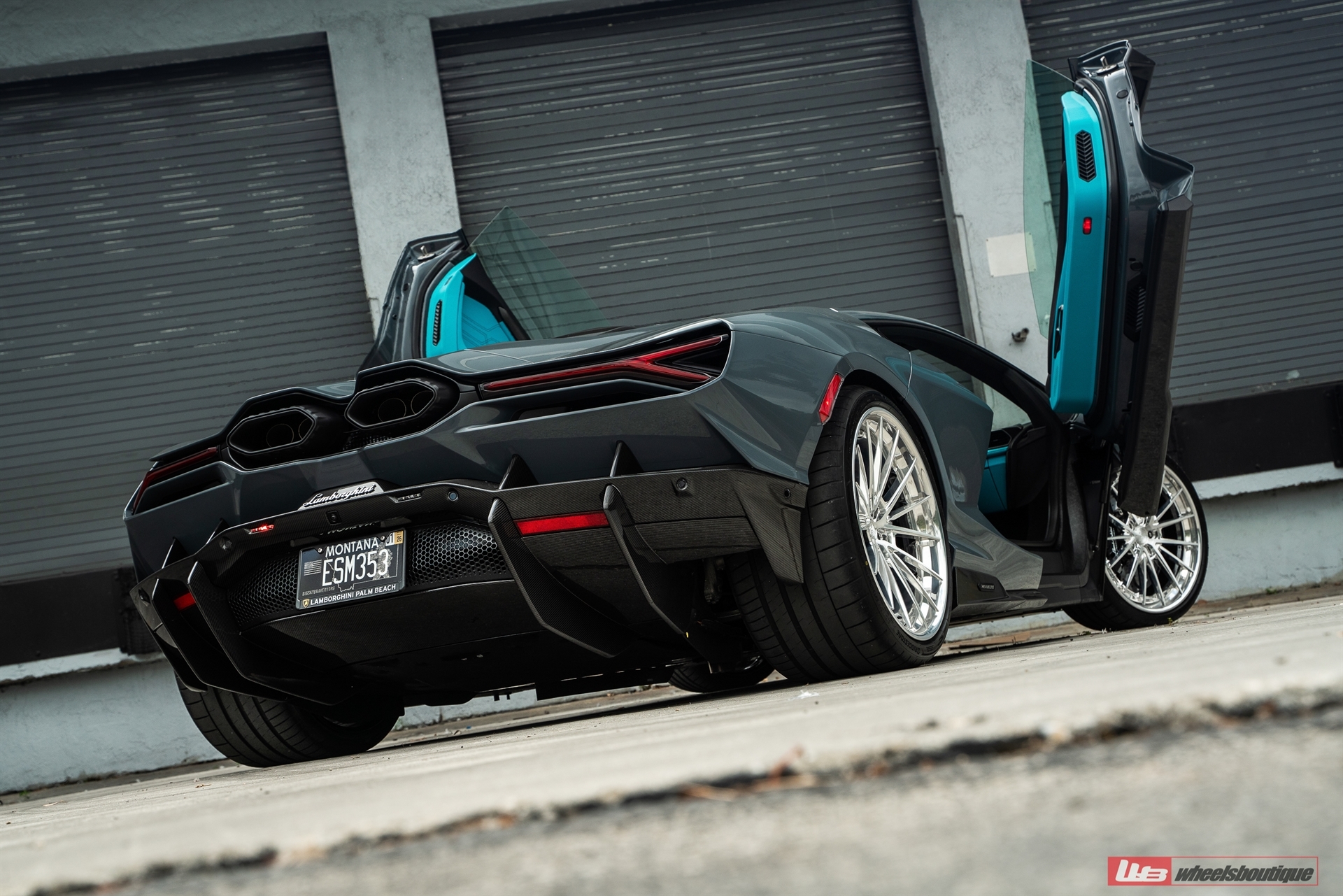 Lamborghini Revuelto | | on ANRKY AN39 | Two-Tone: Brushed Clear Face + Polished Clear Windows