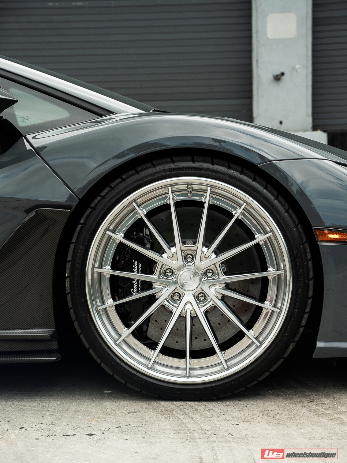 Lamborghini Revuelto | | on ANRKY AN39 | Two-Tone: Brushed Clear Face + Polished Clear Windows