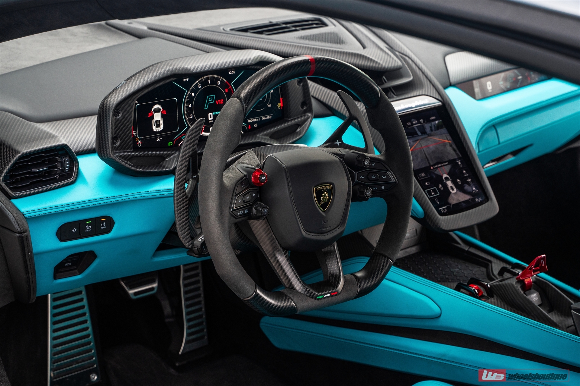 Lamborghini Revuelto | | on ANRKY AN39 | Two-Tone: Brushed Clear Face + Polished Clear Windows