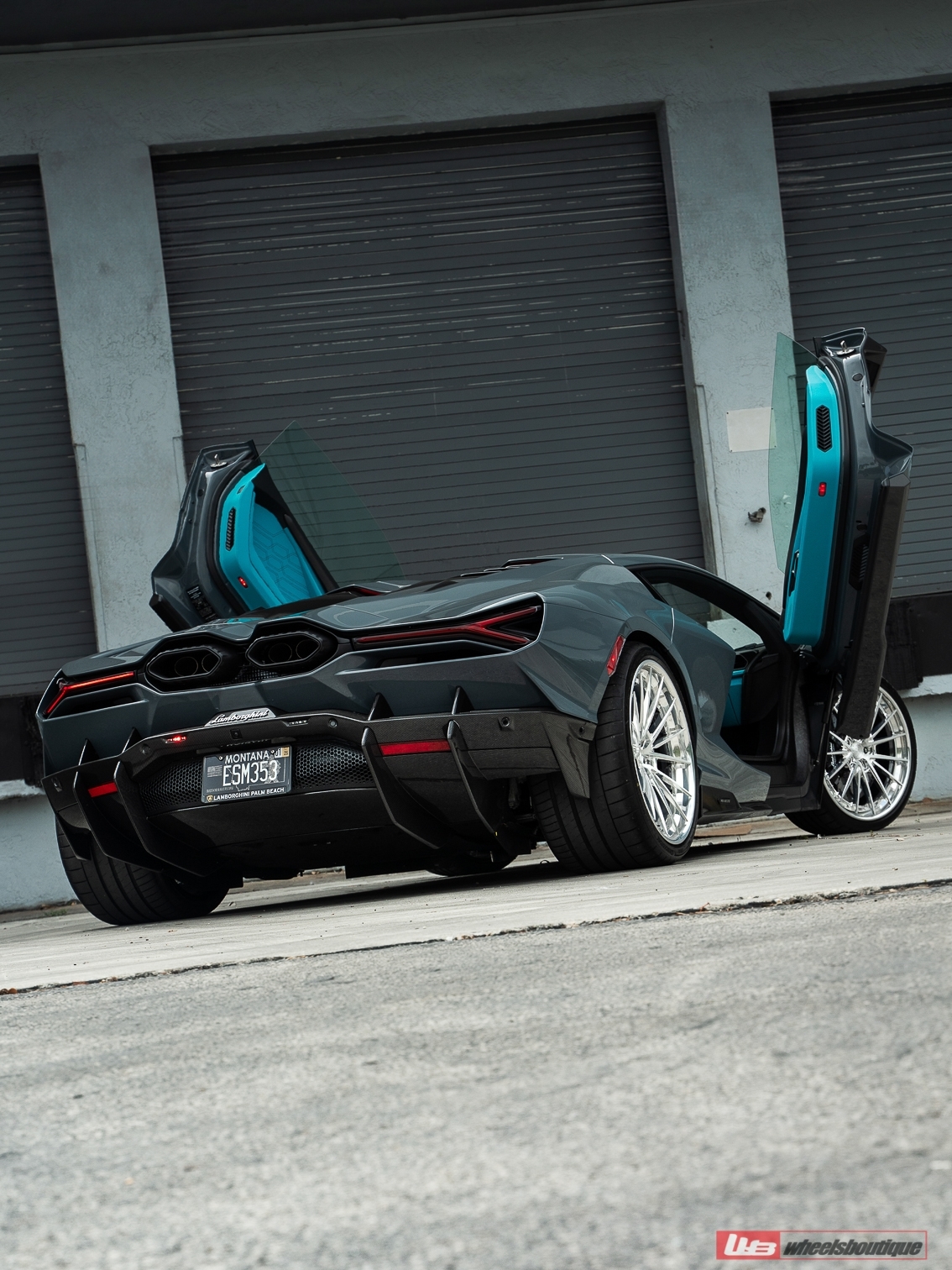 Lamborghini Revuelto | | on ANRKY AN39 | Two-Tone: Brushed Clear Face + Polished Clear Windows