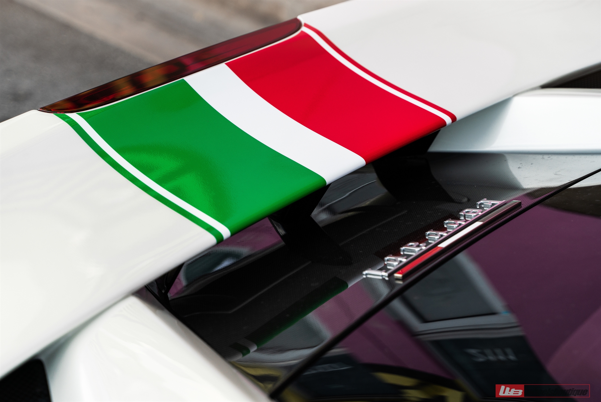 Ferrari F8 | Binaco Avus | on ANRKY AN11 | Two-Tone: Brushed Clear Face + Gloss Black Windows