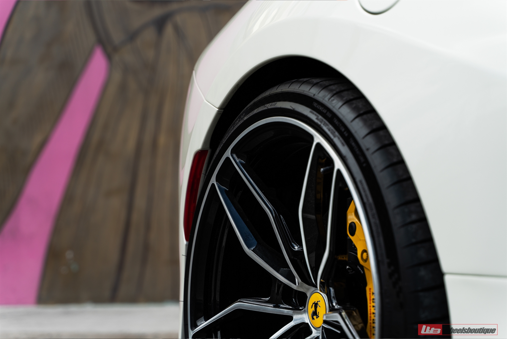 Ferrari F8 | Binaco Avus | on ANRKY AN11 | Two-Tone: Brushed Clear Face + Gloss Black Windows
