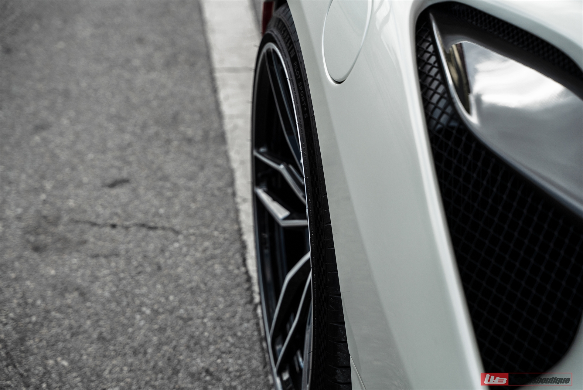 Ferrari F8 | Binaco Avus | on ANRKY AN11 | Two-Tone: Brushed Clear Face + Gloss Black Windows
