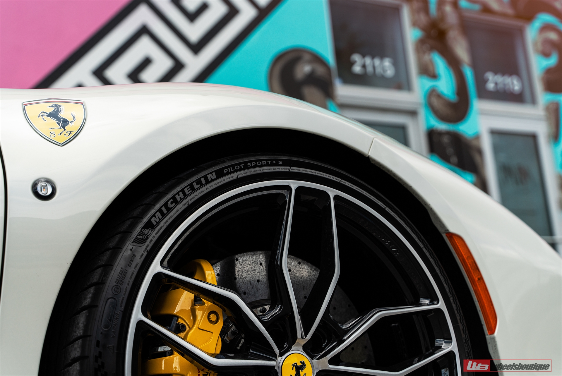 Ferrari F8 | Binaco Avus | on ANRKY AN11 | Two-Tone: Brushed Clear Face + Gloss Black Windows