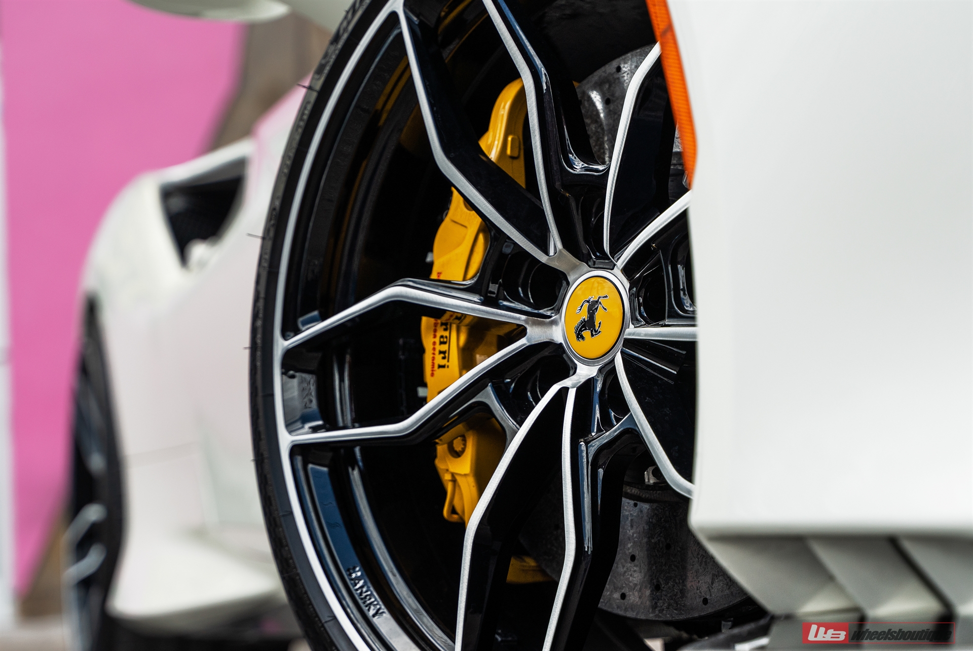 Ferrari F8 | Binaco Avus | on ANRKY AN11 | Two-Tone: Brushed Clear Face + Gloss Black Windows