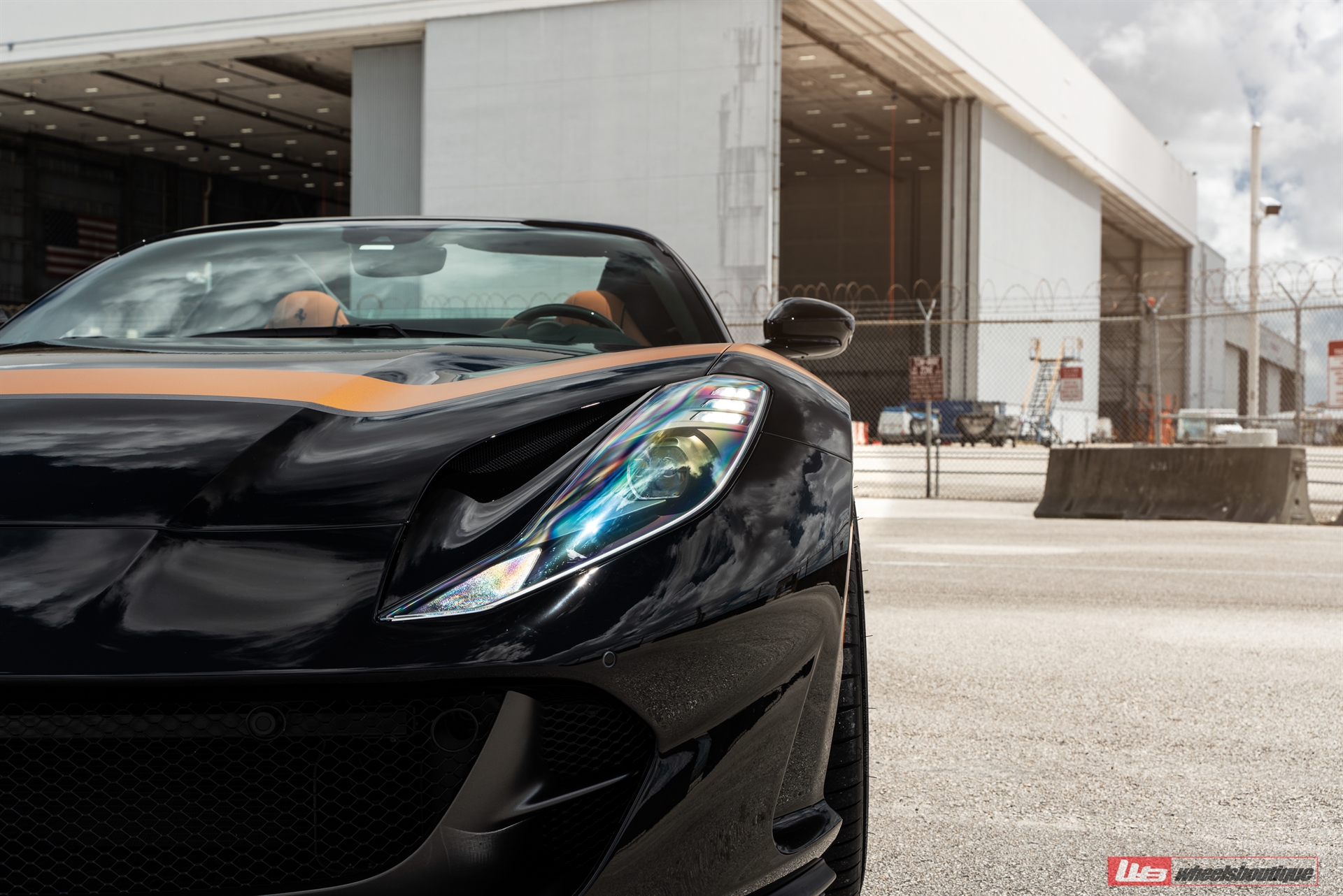 Ferrari 812 GTS | Nero | on ANRKY AN12 | Satin Black