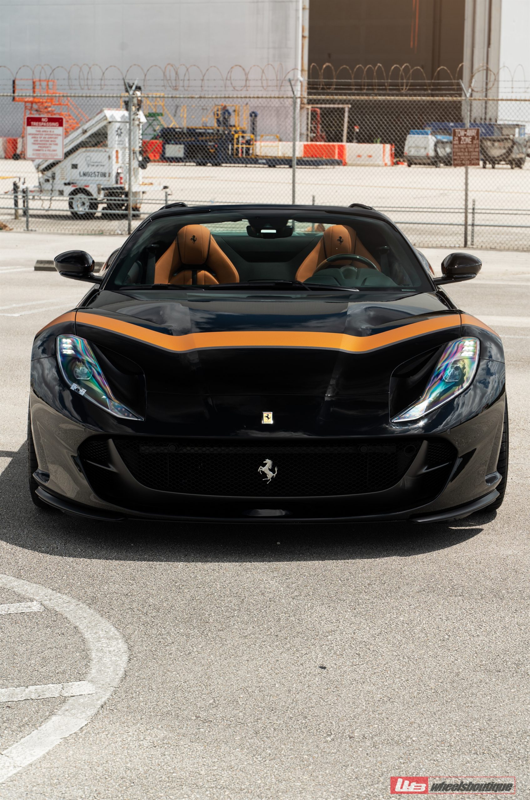 Ferrari 812 GTS | Nero | on ANRKY AN12 | Satin Black