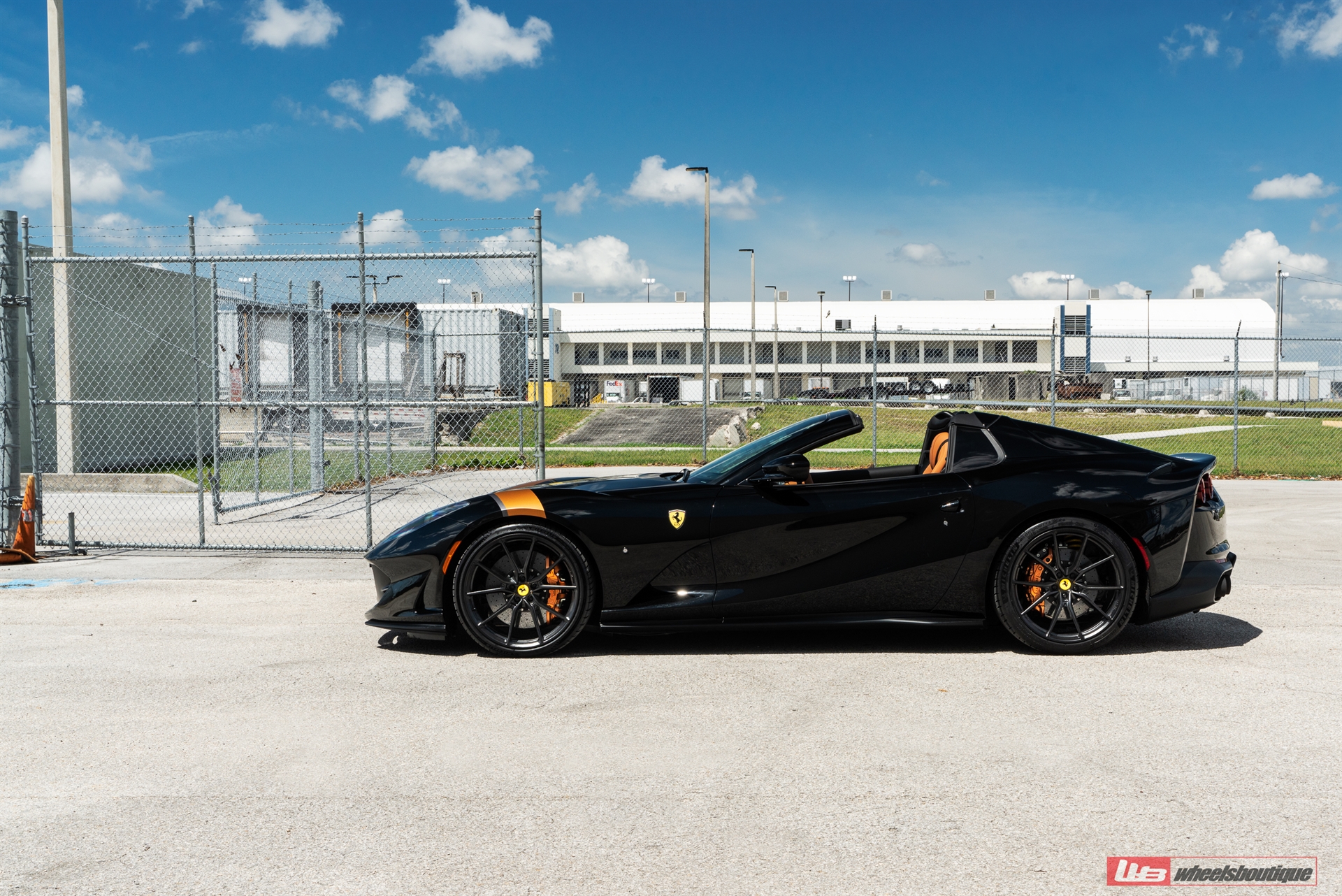 Ferrari 812 GTS | Nero | on ANRKY AN12 | Satin Black