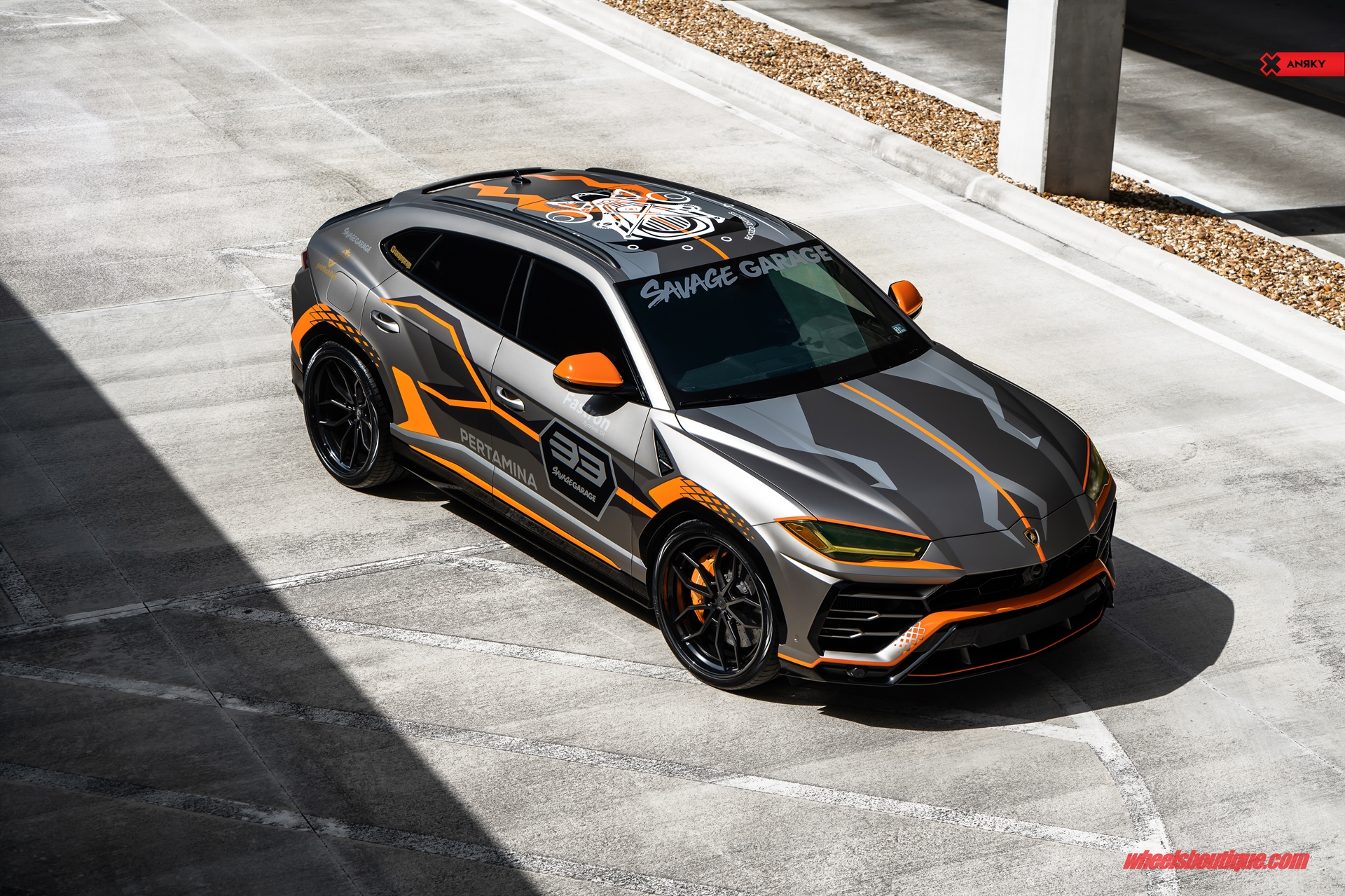 Lamborghini Urus | on ANRKY AN31 | Satin Black