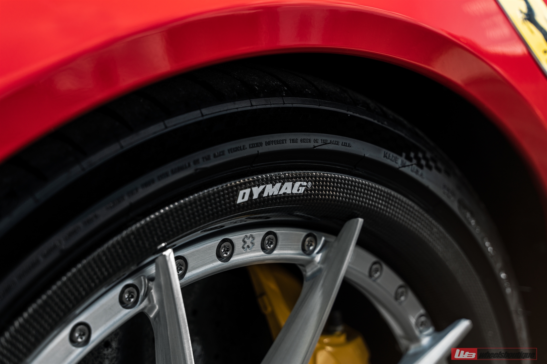 Ferrari SF90 | Rosso Corsa | on ANRKY C38 | Brushed Clear