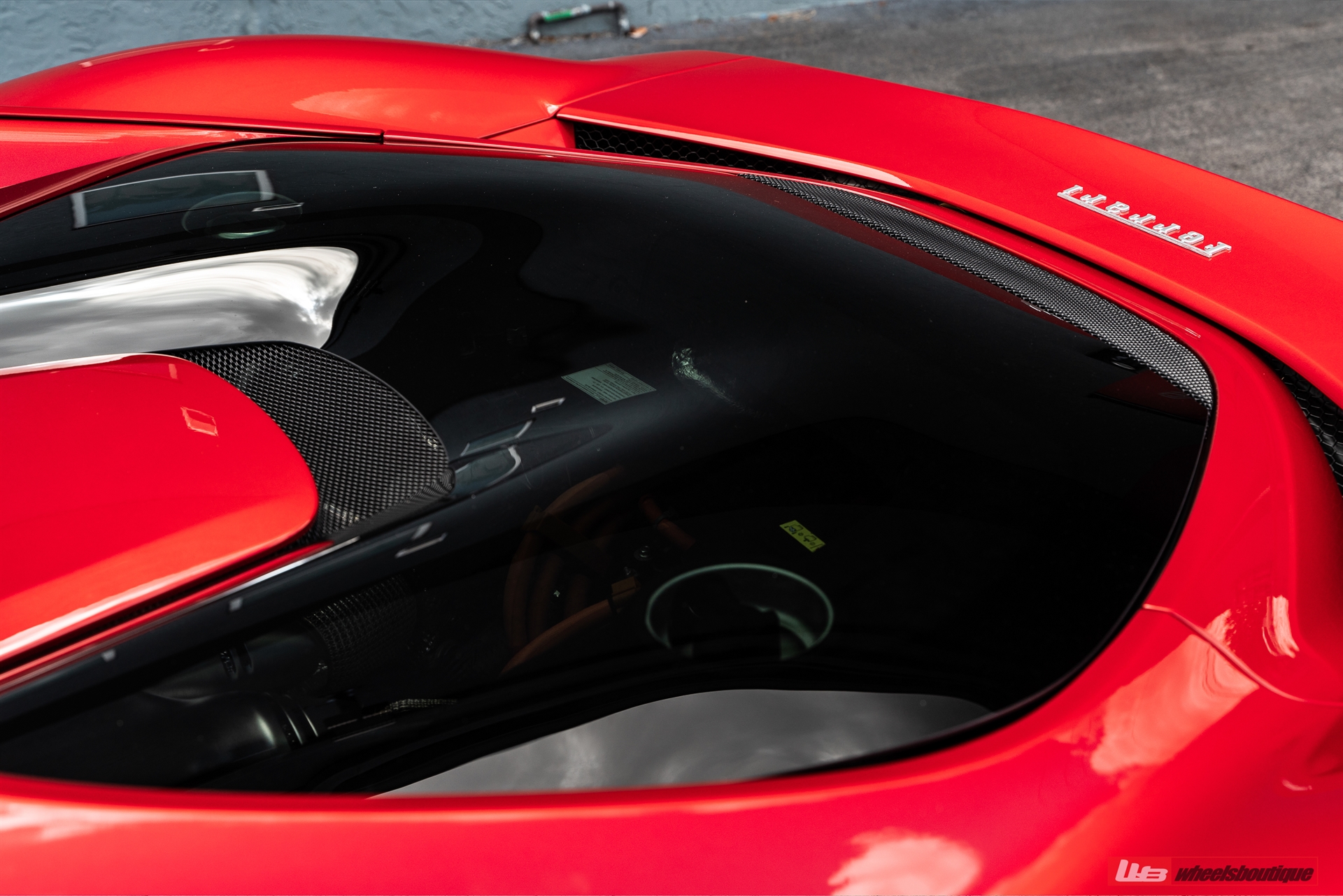 Ferrari 296 GTB | Rosso Corsa | on ANRKY AN17 | Gloss Black