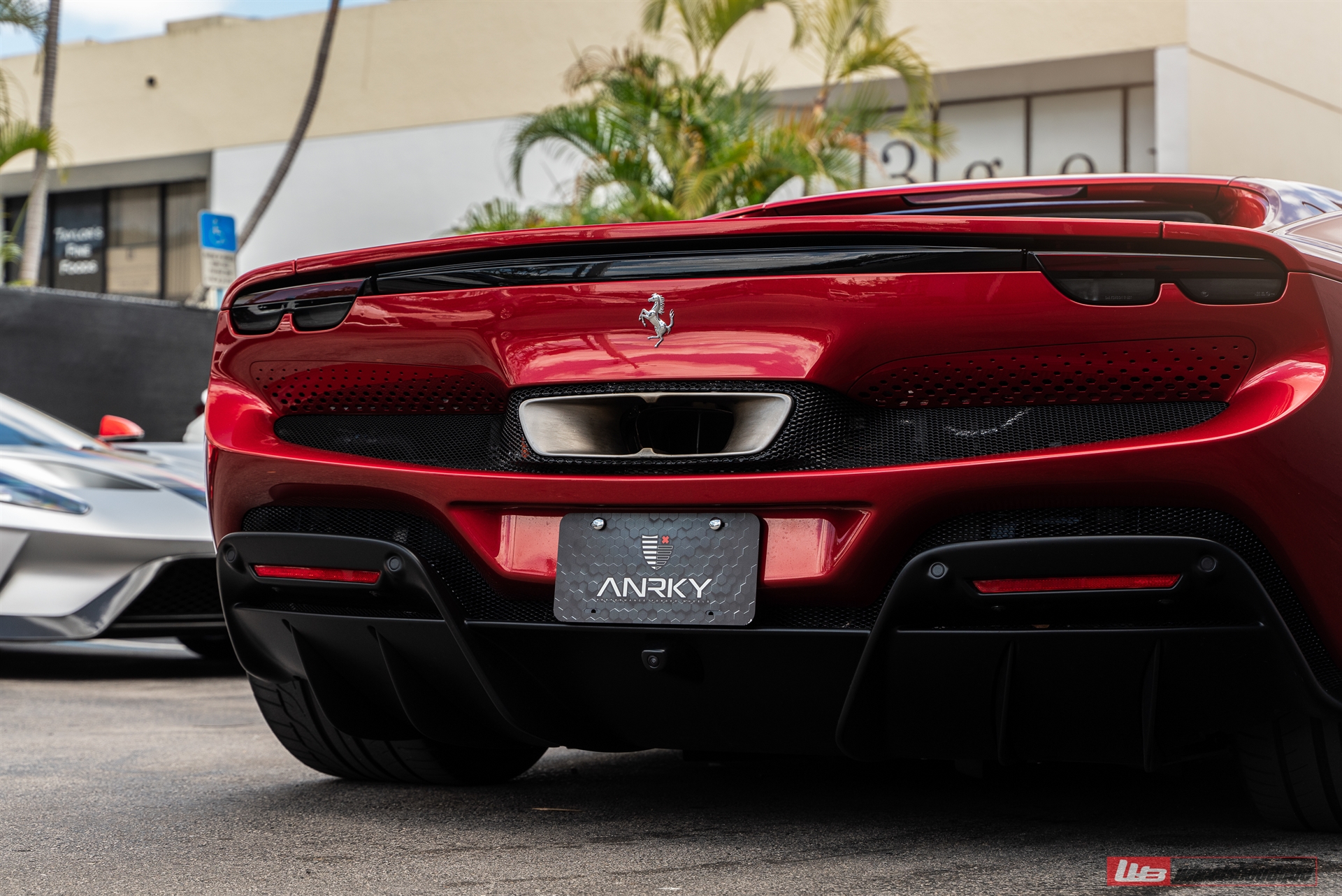 Ferrari 296 GTB | Rosso Corsa | on ANRKY AN17 | Gloss Black