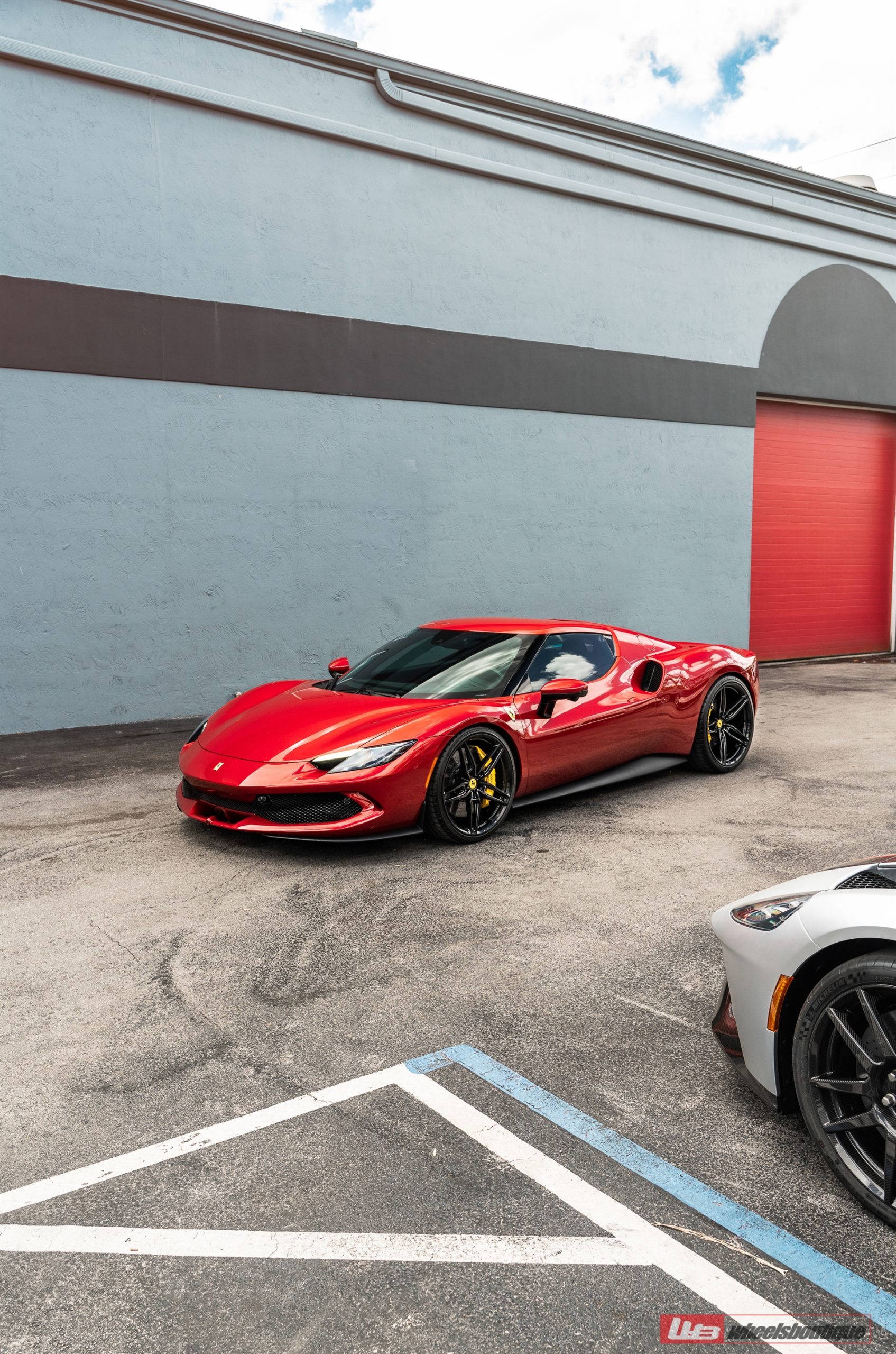 Ferrari 296 GTB | Rosso Corsa | on ANRKY AN17 | Gloss Black