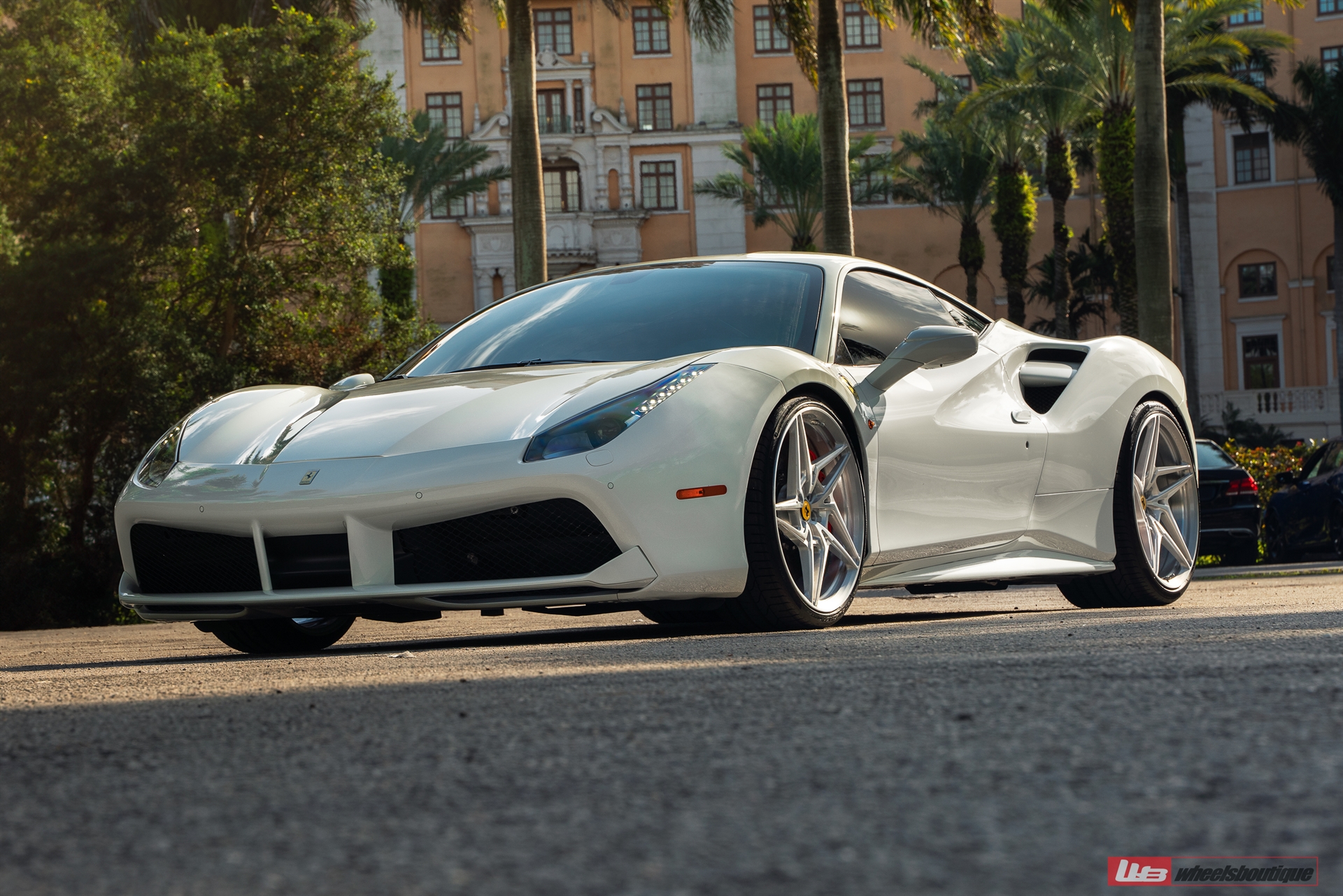 Ferrari 488 | Bianco Fuji | on ANRKY S1-X3 | Brushed Clear