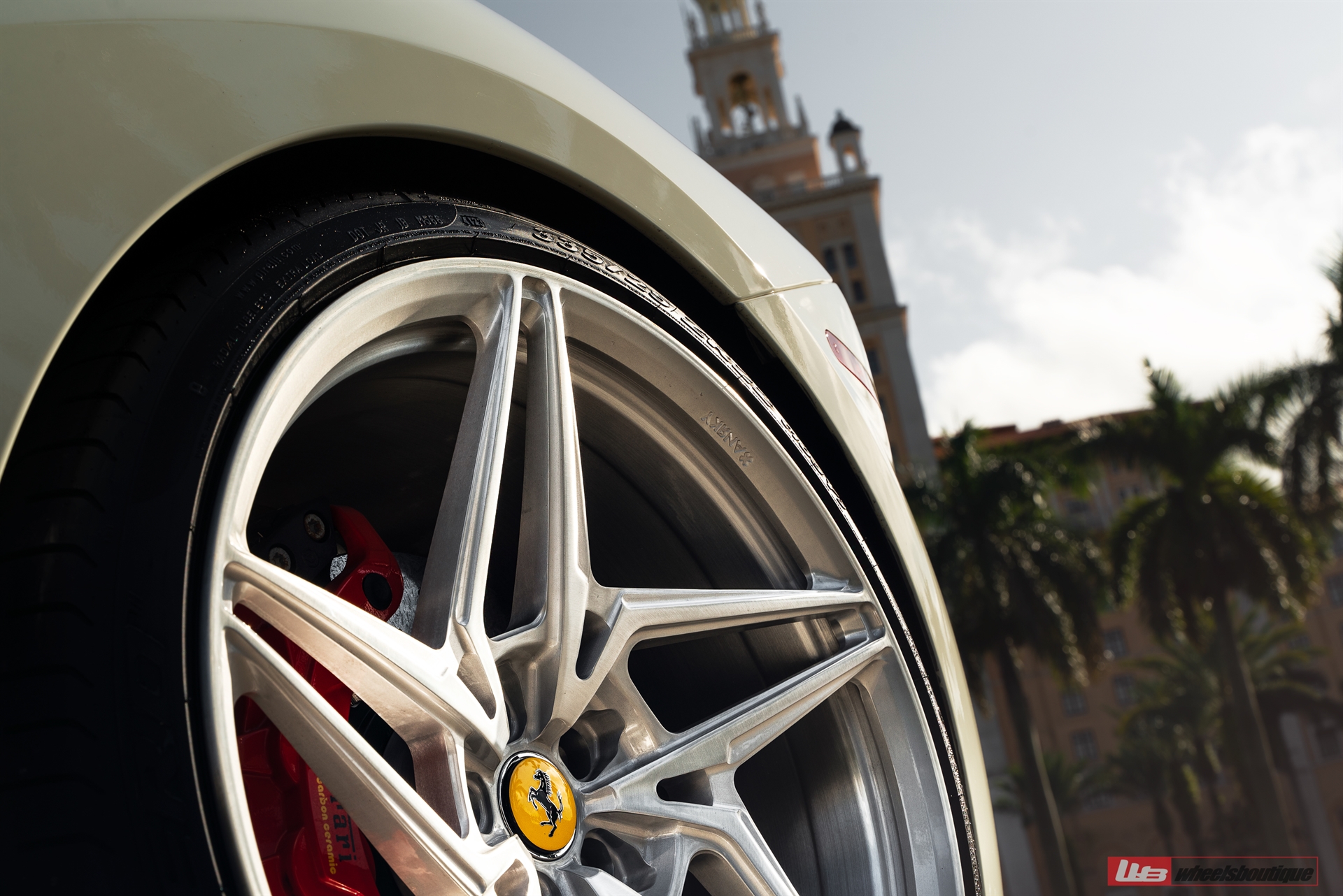 Ferrari 488 | Bianco Fuji | on ANRKY S1-X3 | Brushed Clear