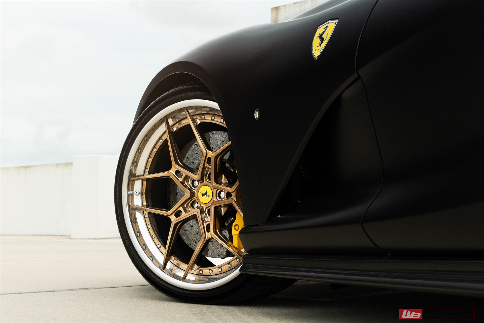 Novitec 812 Superfast | Nero Opaco | ANRKY S3-X4 | Polished Champagne