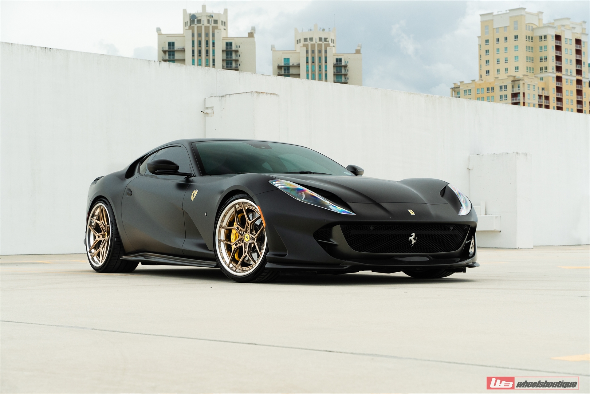 Novitec 812 Superfast | Nero Opaco | ANRKY S3-X4 | Polished Champagne