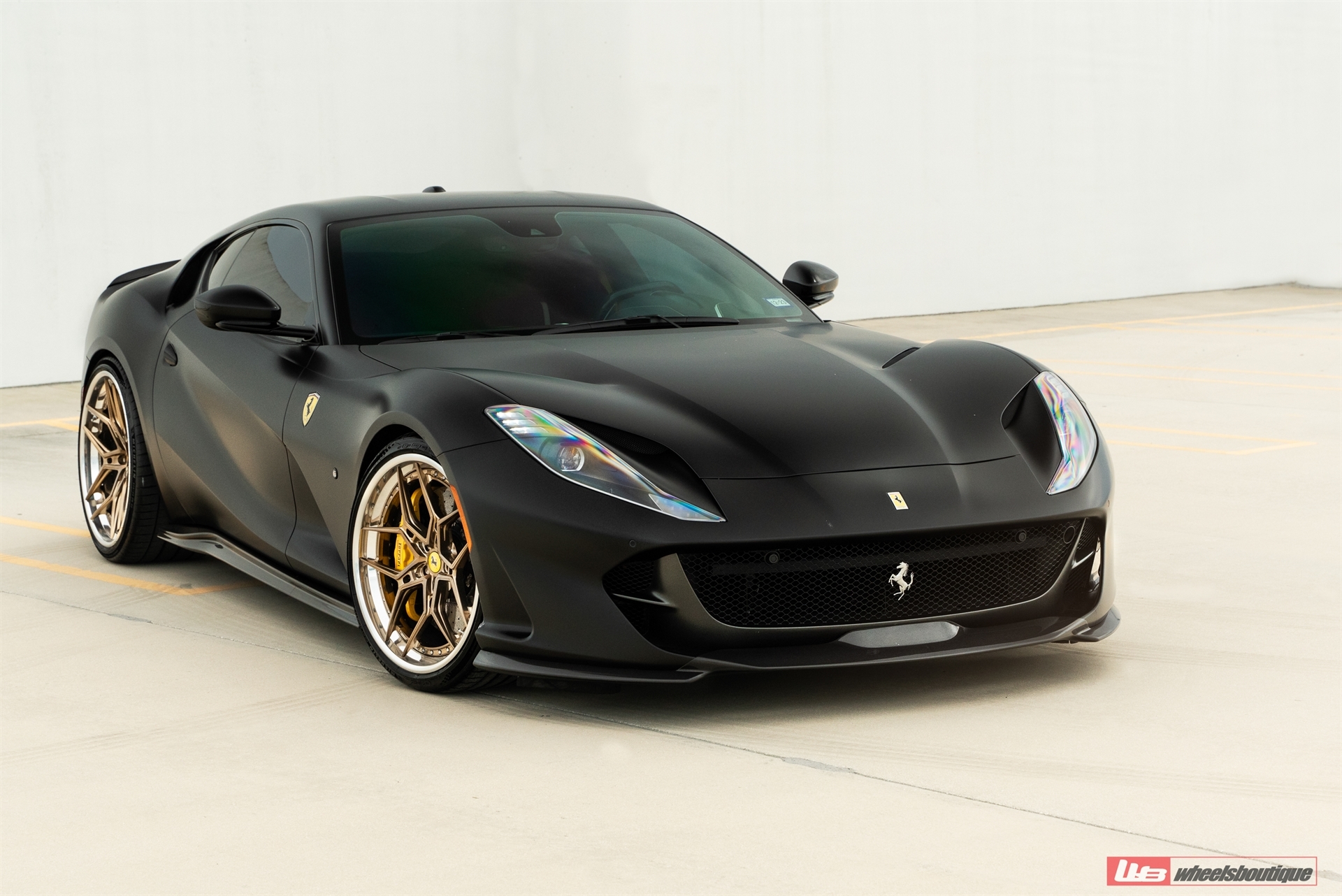 Novitec 812 Superfast | Nero Opaco | ANRKY S3-X4 | Polished Champagne