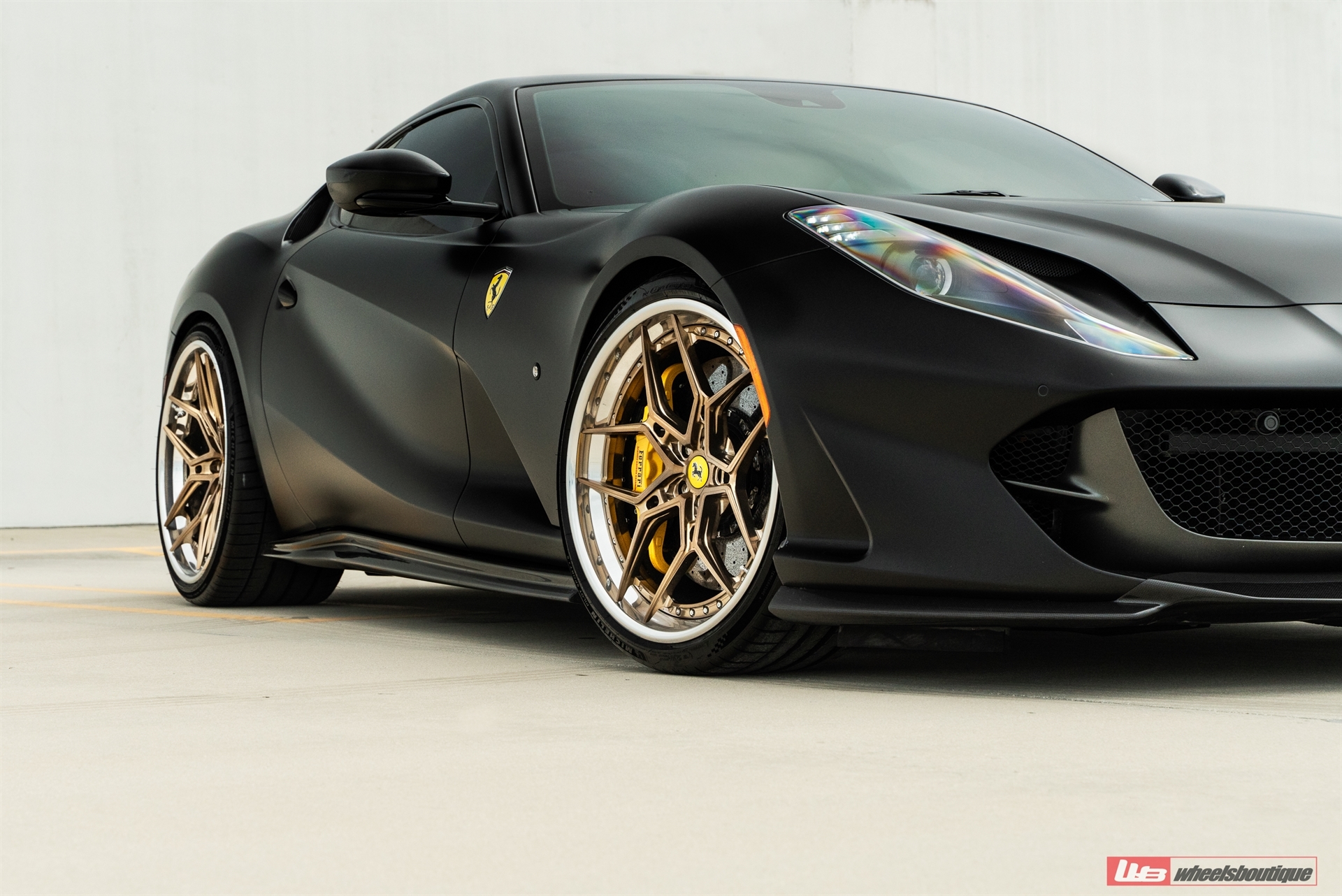 Novitec 812 Superfast | Nero Opaco | ANRKY S3-X4 | Polished Champagne