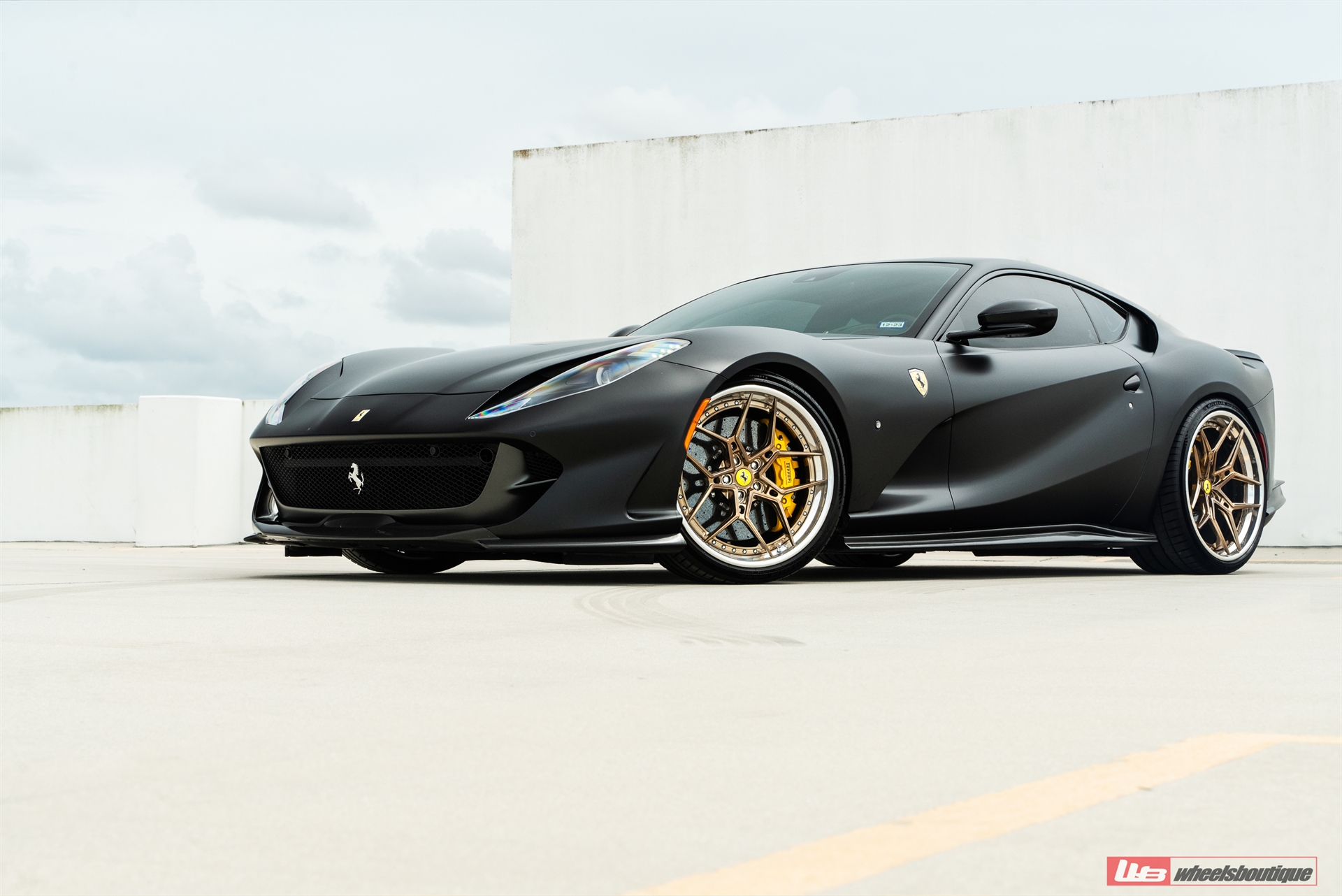 Novitec 812 Superfast | Nero Opaco | ANRKY S3-X4 | Polished Champagne