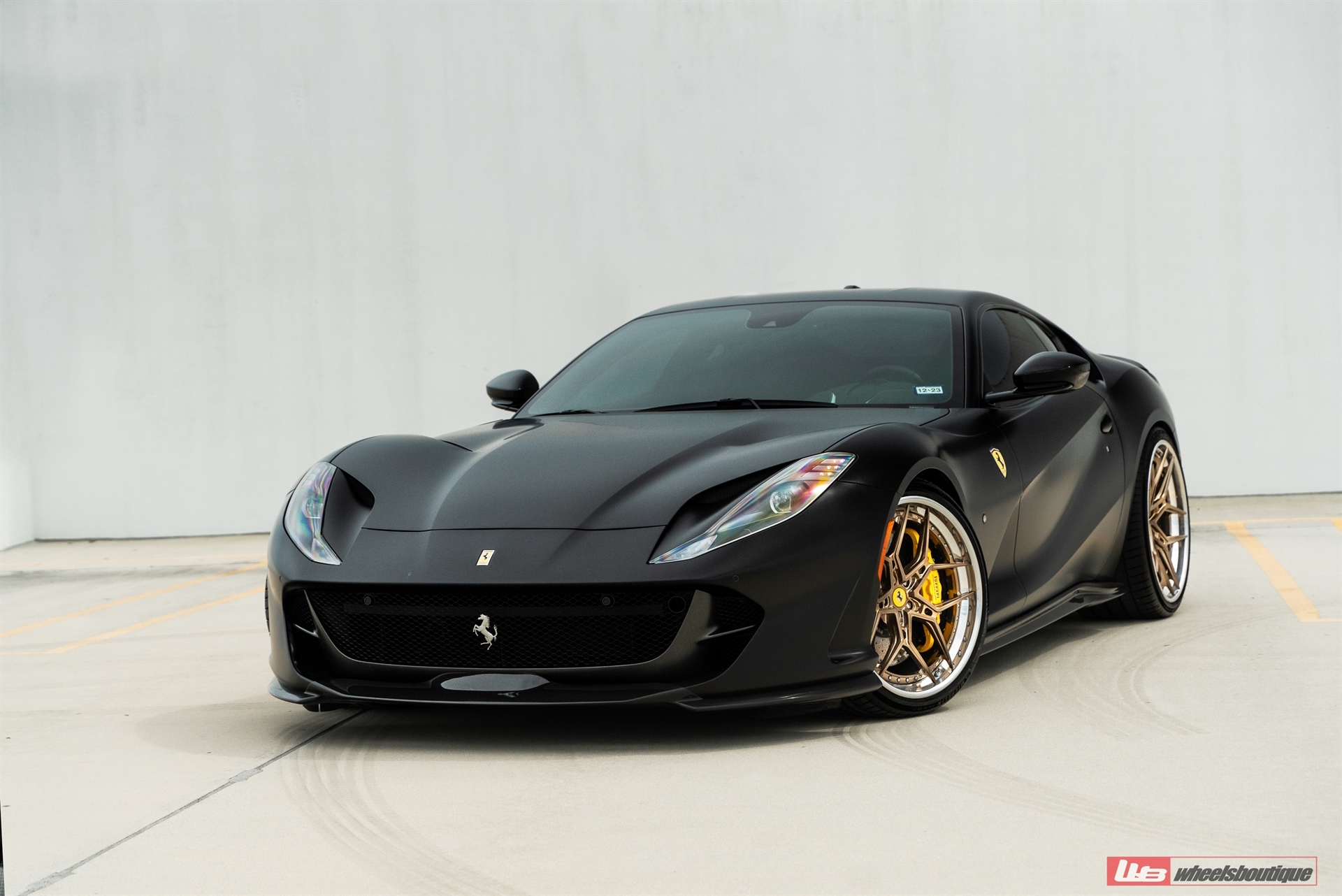 Novitec 812 Superfast | Nero Opaco | ANRKY S3-X4 | Polished Champagne