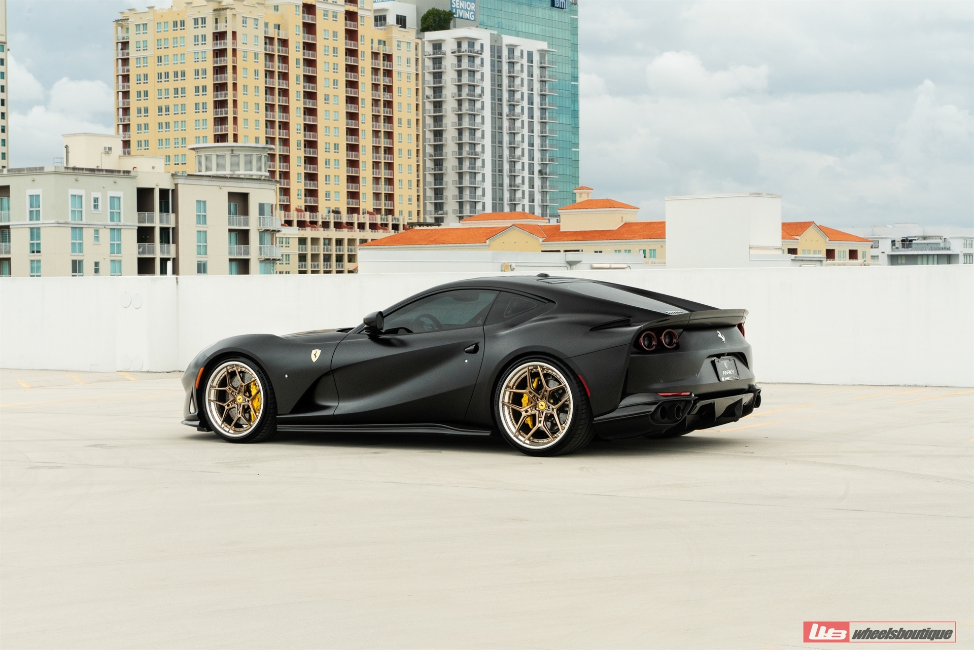 Novitec 812 Superfast | Nero Opaco | ANRKY S3-X4 | Polished Champagne
