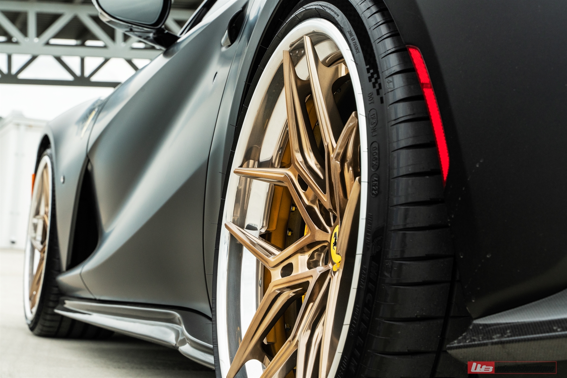 Novitec 812 Superfast | Nero Opaco | ANRKY S3-X4 | Polished Champagne