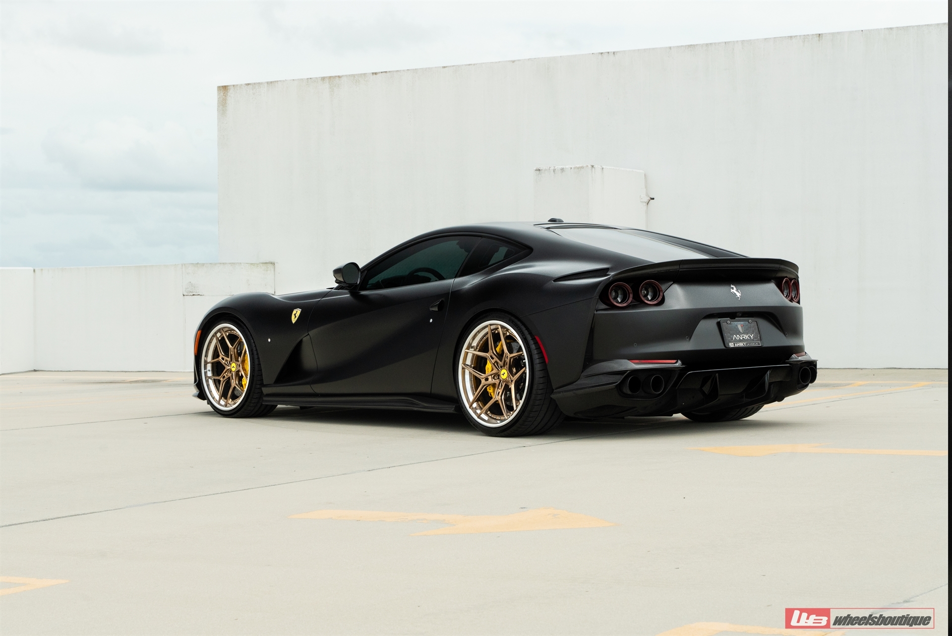 Novitec 812 Superfast | Nero Opaco | ANRKY S3-X4 | Polished Champagne