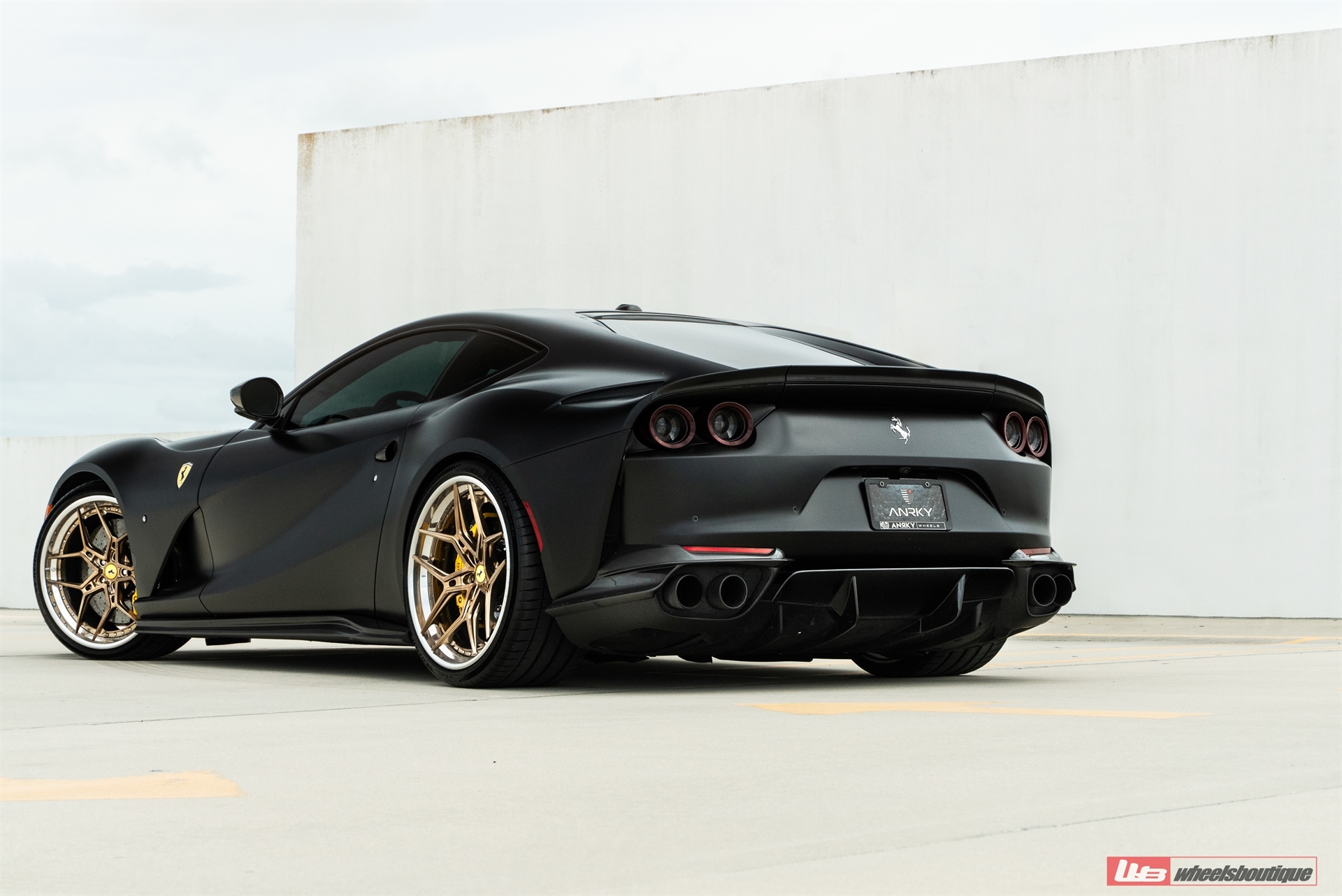 Novitec 812 Superfast | Nero Opaco | ANRKY S3-X4 | Polished Champagne